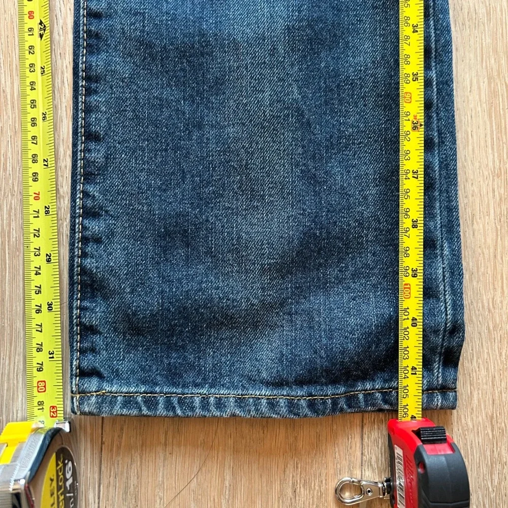 Polo Ralph Lauren Selvedge Jeans Varick Slim Straight 34x32 Classic Denim